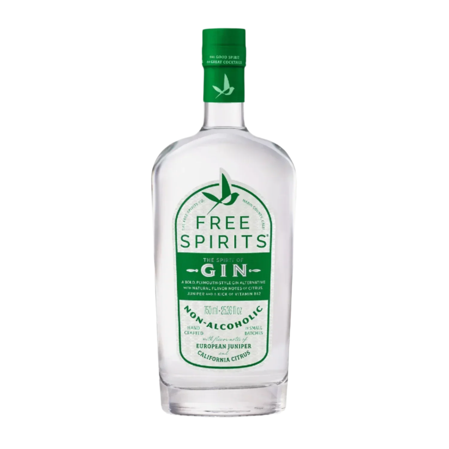 Free Spirits - The Spirit of Gin - Non-Alcoholic Plymouth Gin
