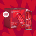WYNK Cranberry-Blood Orange Infused Sparkling Water Limited Edition