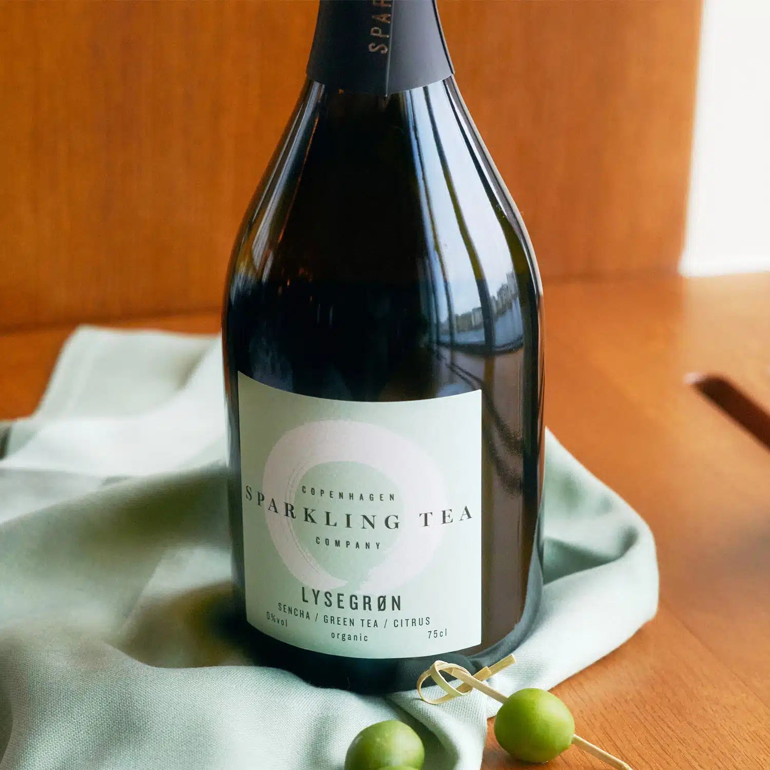 Copenhagen Sparkling Tea LYSEGRØN | Sencha - Green Tea - Citrus