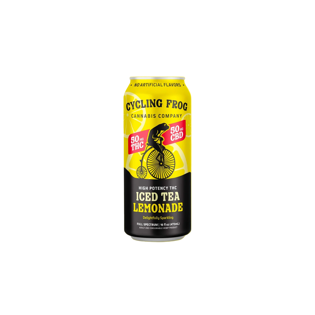 Cycling Frog Sparkling Iced Tea Lemonade Infused (50mg) Non-Alcoholic Seltzer