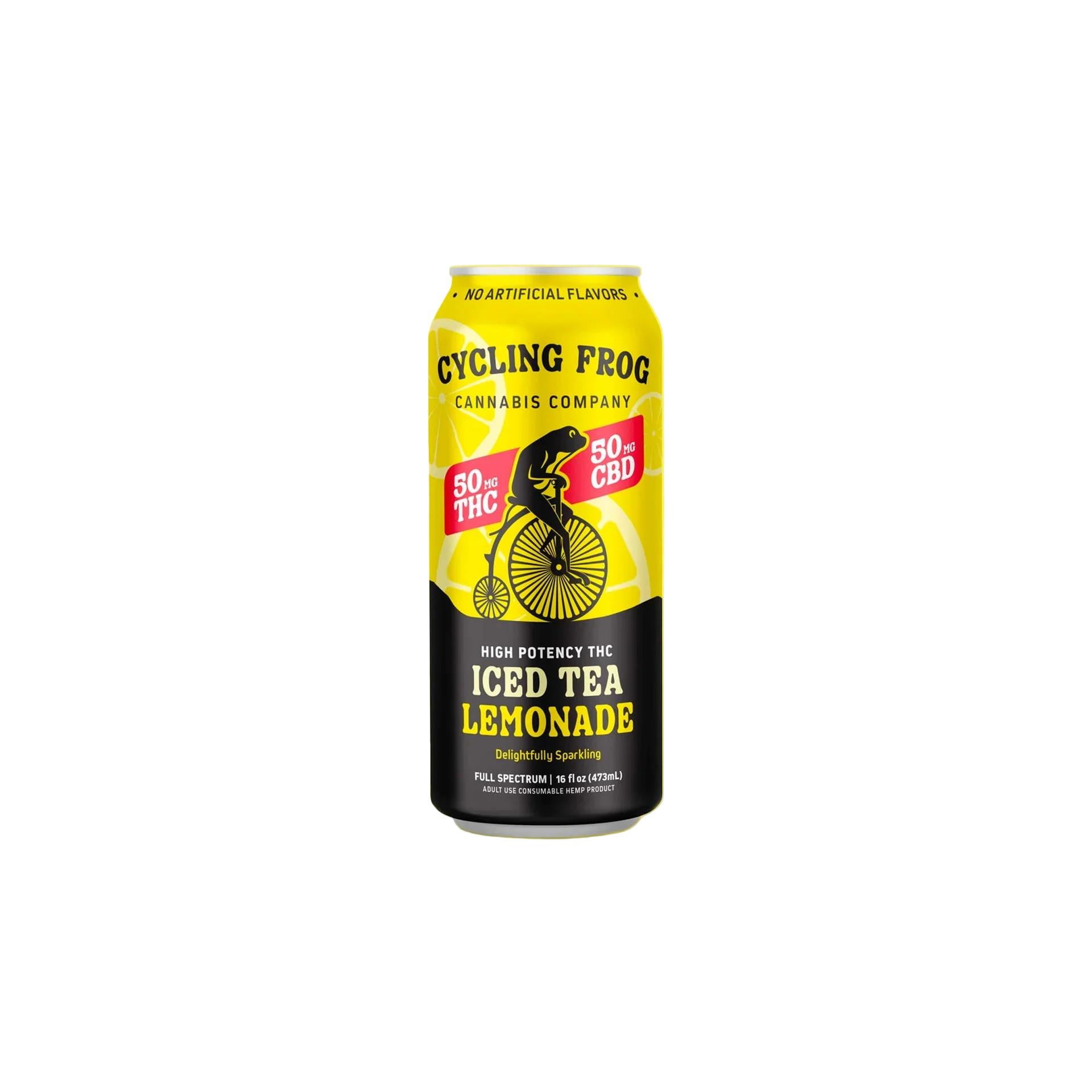 Cycling Frog Sparkling Iced Tea Lemonade Infused (50mg) Non-Alcoholic Seltzer
