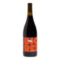 Bottle of Proxies Big Red non-alcoholic red wine on white background.